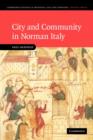 City and Community in Norman Italy - Book