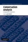 Conversation Analysis : Comparative Perspectives - Book