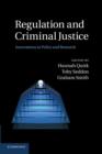 Regulation and Criminal Justice : Innovations in Policy and Research - Book