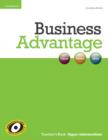 Business Advantage Upper-intermediate Teacher's Book - Book