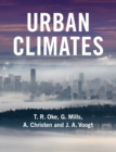 Urban Climates - Book