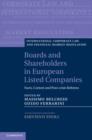 Boards and Shareholders in European Listed Companies : Facts, Context and Post-Crisis Reforms - eBook