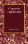Chapters on English Metre - Book