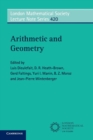 Arithmetic and Geometry - Book