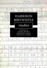 Harrison Birtwistle Studies - Book