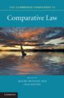 Cambridge Companion to Comparative Law - eBook