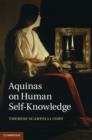 Aquinas on Human Self-Knowledge - eBook