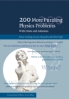 200 More Puzzling Physics Problems : With Hints and Solutions - Book
