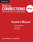 Making Connections Intro Teacher's Manual : Skills and Strategies for Academic Reading - Book