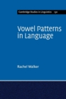 Vowel Patterns in Language - Book