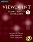 Viewpoint Level 1 Student's Book with Online Course (Includes Online Workbook) : Level 1 - Book