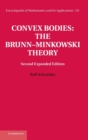 Convex Bodies: The Brunn-Minkowski Theory - Book