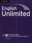 English Unlimited Pre-intermediate Testmaker CD-ROM and Audio CD - Book