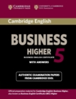 Cambridge English Business 5 Higher Student's Book with Answers - Book