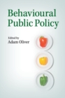 Behavioural Public Policy - Book