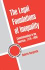 The Legal Foundations of Inequality : Constitutionalism in the Americas, 1776-1860 - Book