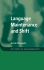 Language Maintenance and Shift - Book
