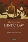 The Spirit of Hindu Law - Book