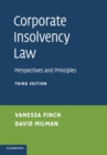 Corporate Insolvency Law : Perspectives and Principles - Book