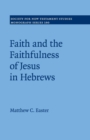 Faith and the Faithfulness of Jesus in Hebrews - Book
