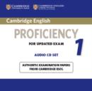 Cambridge English Proficiency 1 for Updated Exam Audio CDs (2) : Authentic Examination Papers from Cambridge ESOL - Book