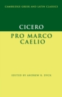 Cicero: Pro Marco Caelio - Book