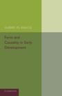 Form and Causality in Early Development - Book