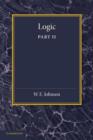 Logic, Part 2, Demonstrative Inference: Deductive and Inductive - Book