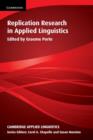 Replication Research in Applied Linguistics - Book