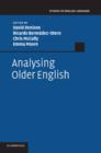 Analysing Older English - Book