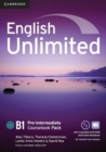English Unlimited Pre-intermediate Coursebook with e-Portfolio and Online Workbook Pack - Book