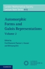 Automorphic Forms and Galois Representations: Volume 2 - Book
