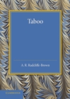 Taboo : The Frazer Lecture 1939 - Book