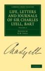 Life, Letters and Journals of Sir Charles Lyell, Bart - Book