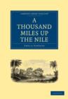 A Thousand Miles up the Nile - Book
