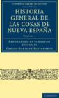 Historia General de las Cosas de Nueva Espana - Book