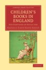 Children's Books in England : Five Centuries of Social Life - Book