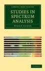 Studies in Spectrum Analysis - Book
