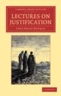 Lectures on Justification - Book