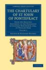 The Chartulary of St John of Pontefract : From the Original Document in the Possession of Godfrey Wentworth, Esq., of Woolley Park - Book