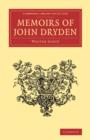 Memoirs of John Dryden - Book