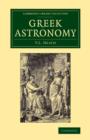 Greek Astronomy - Book