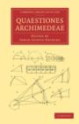 Quaestiones Archimedeae - Book