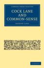 Cock Lane and Common-Sense - Book