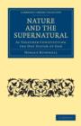 Nature and the Supernatural, as Together Constituting the One System of God - Book