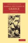 Rambles and Studies in Greece - Book