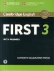 Cambridge English First 3 Student's Book with Answers with Audio - Book
