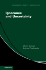 Ignorance and Uncertainty - eBook