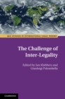 The Challenge of Inter-Legality - Book