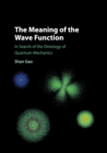 The Meaning of the Wave Function : In Search of the Ontology of Quantum Mechanics - Book